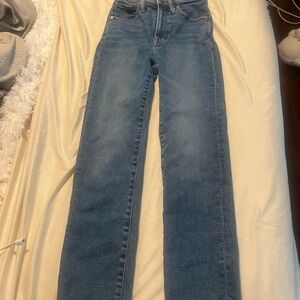 Madewell Women's Straight Leg Jeans - Blue